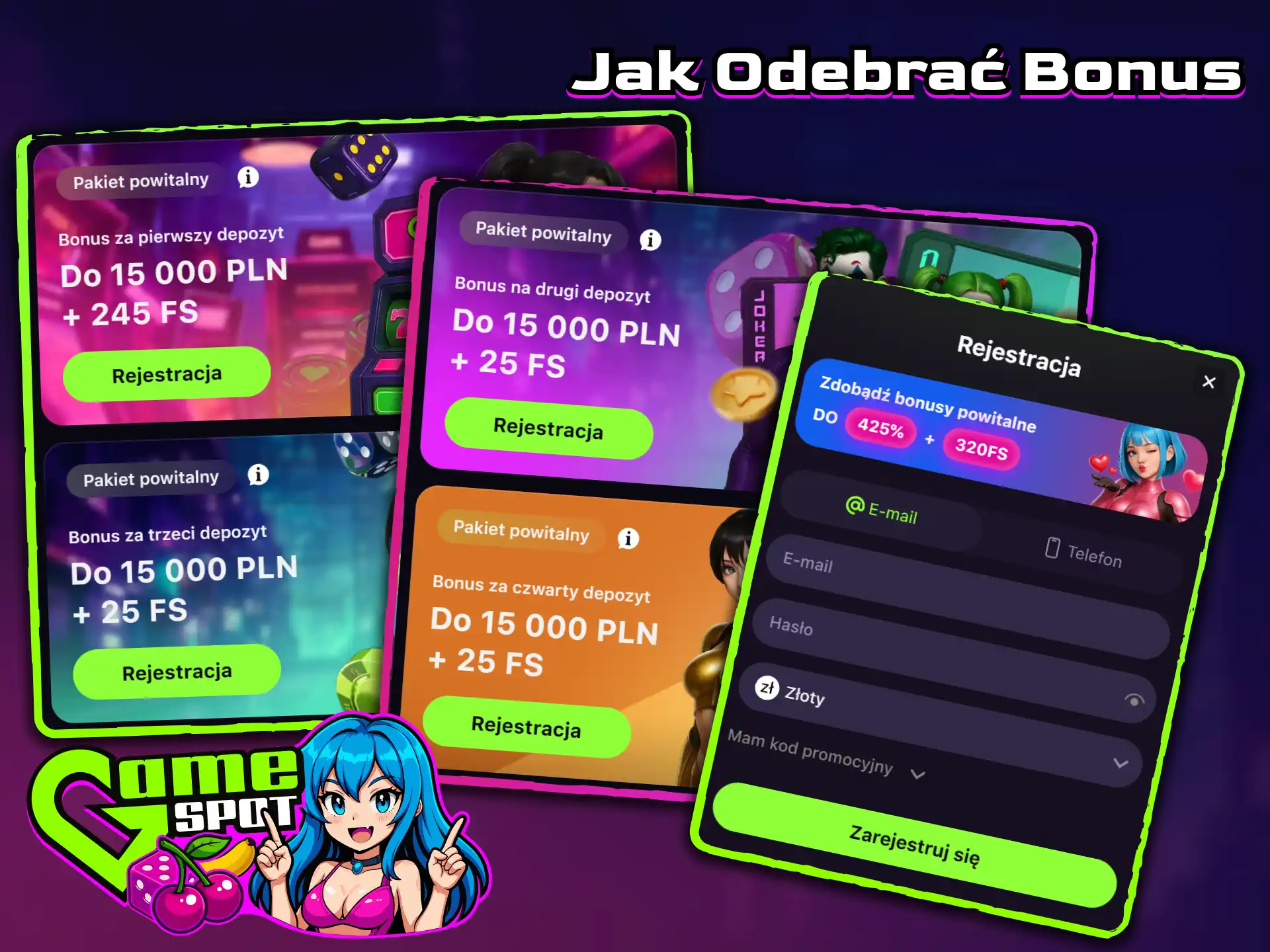 Dowiedz się, jak otrzymać bonus powitalny na platformie Gamespot.