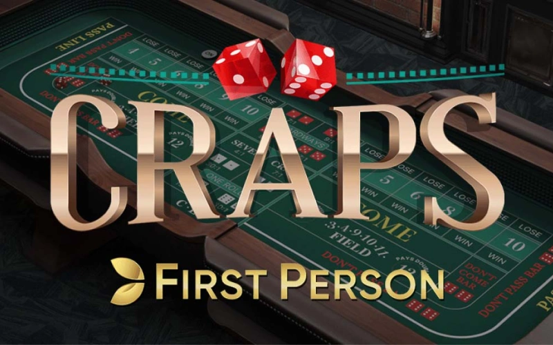 Obstawiaj sumy rzutów kośćmi w stylowym studio Craps Live w Gamespot.