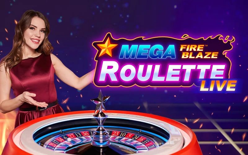 Zagraj w ruletkę z płomienną rundą bonusową w Megafire Blaze Roulette w Gamespot.